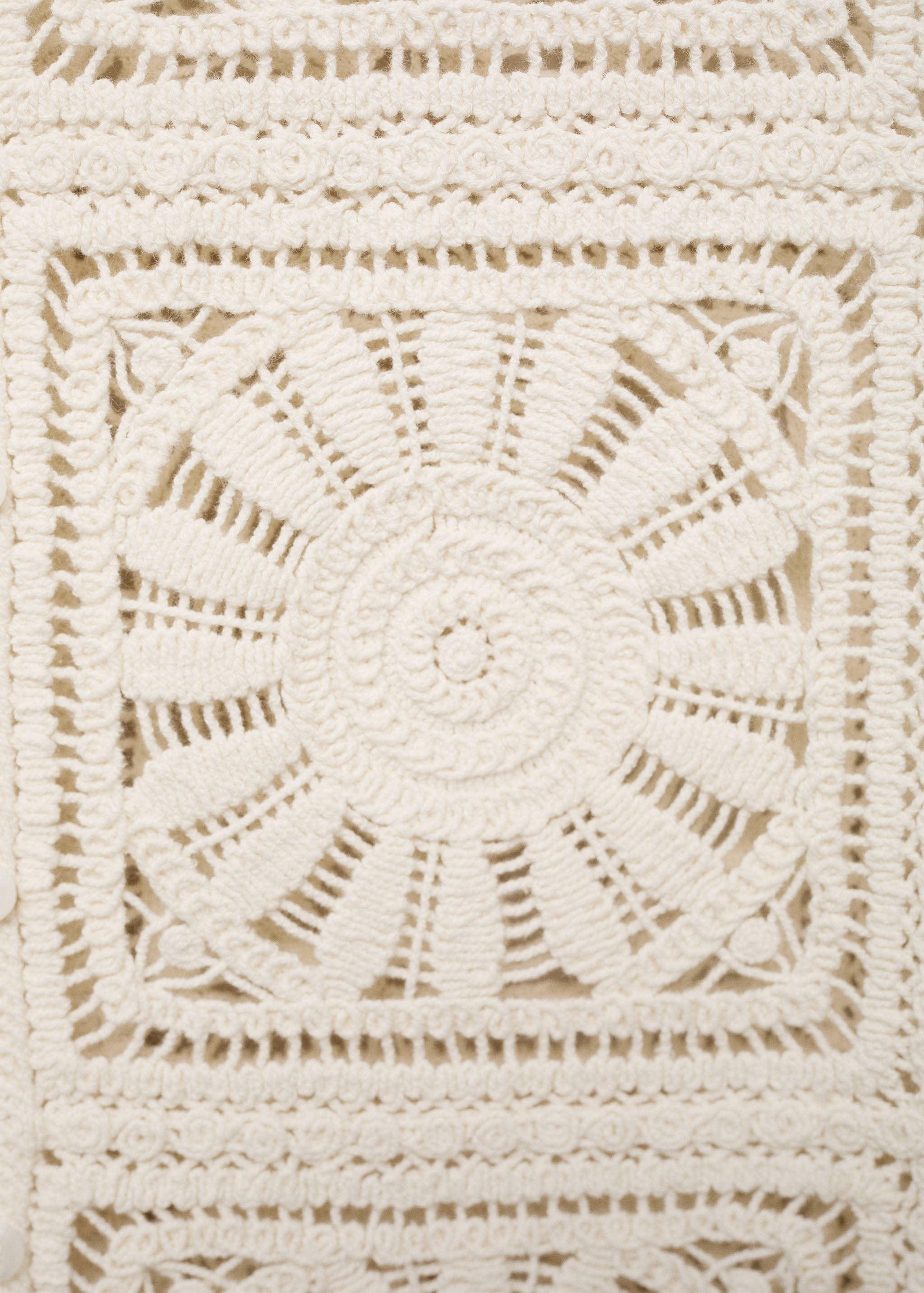 Crochet knitted vest - Details of the article 0