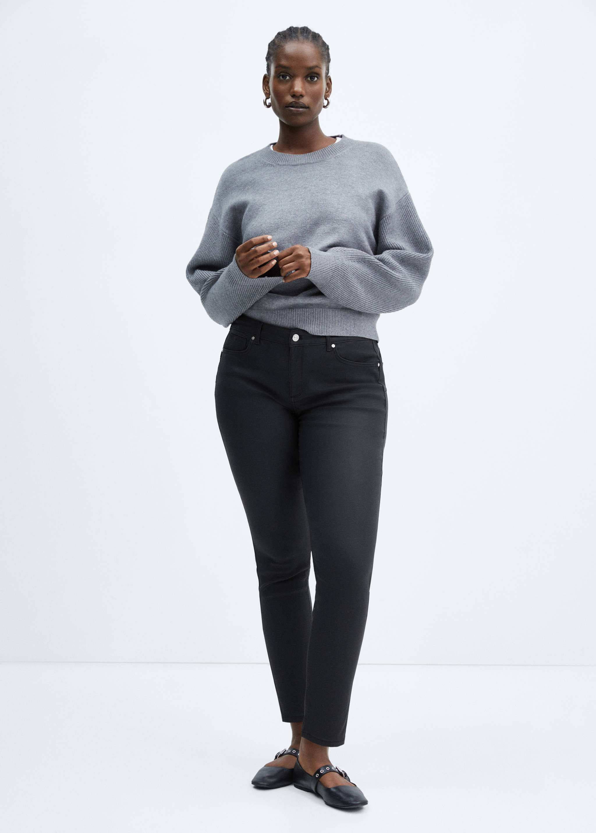 Vaxade skinny push up-jeans - Detaljer om artikeln 3