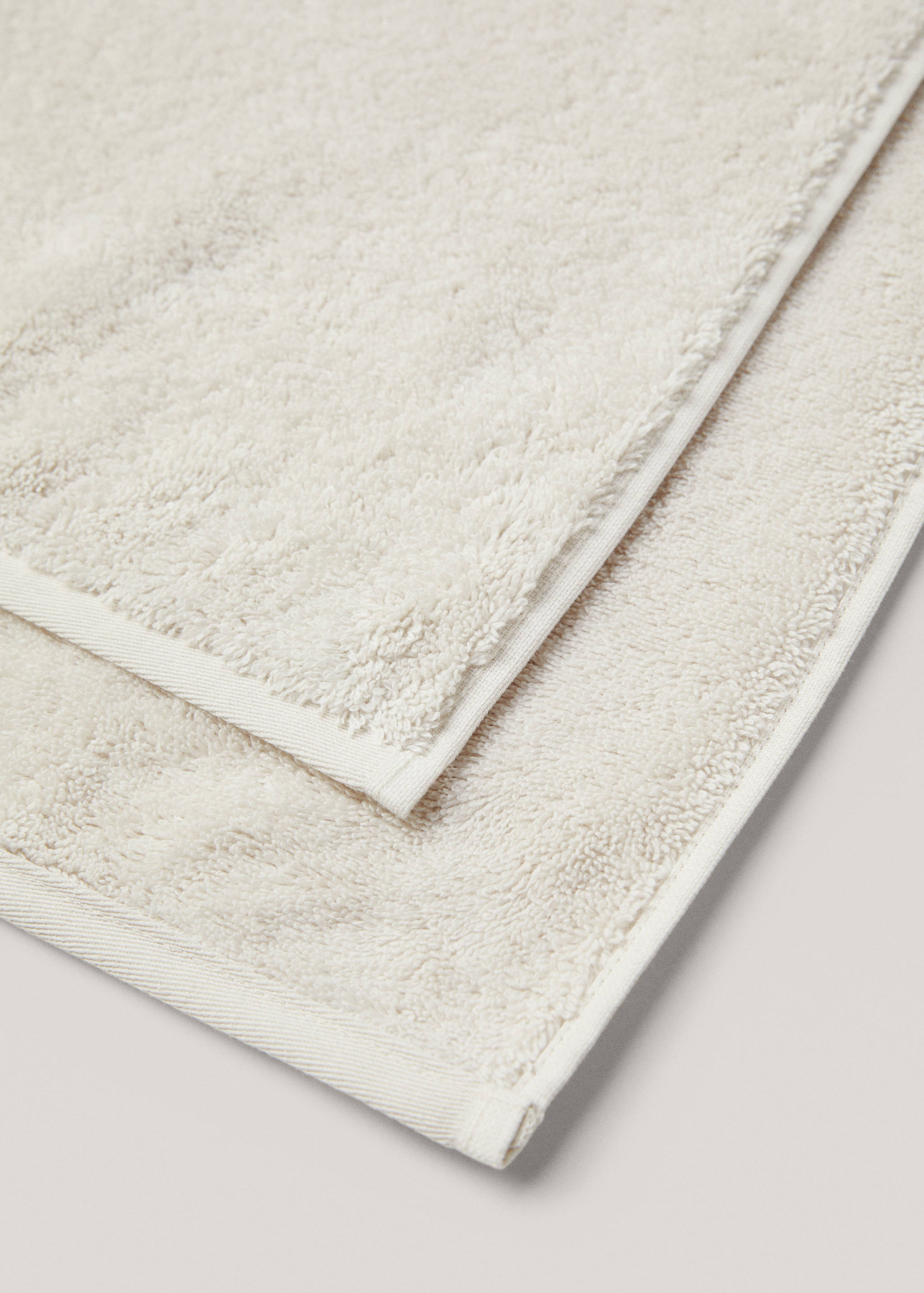 Terry cotton curled-texture bath towel - Details of the article 2