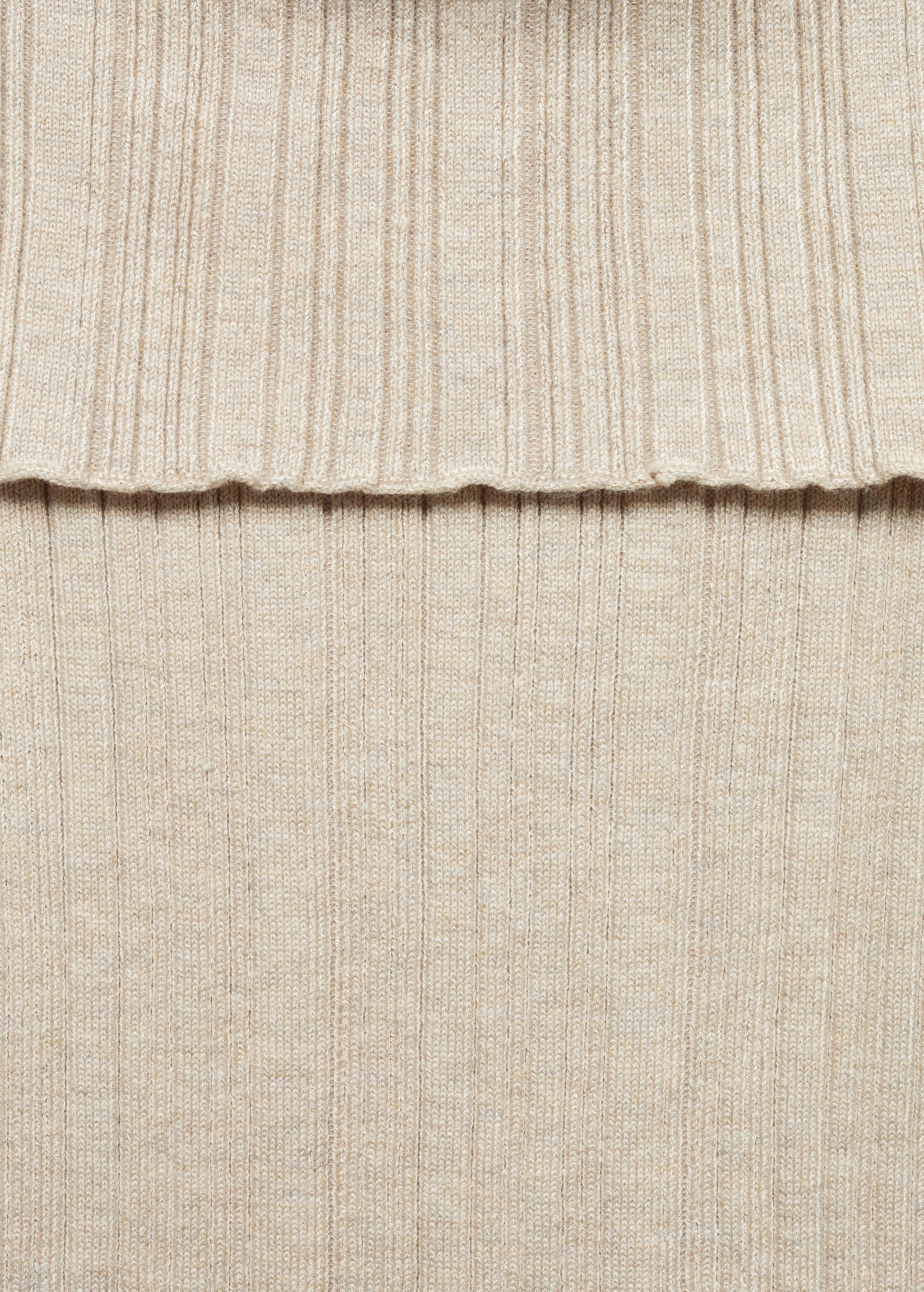 Strapless knitted top - Details of the article 8