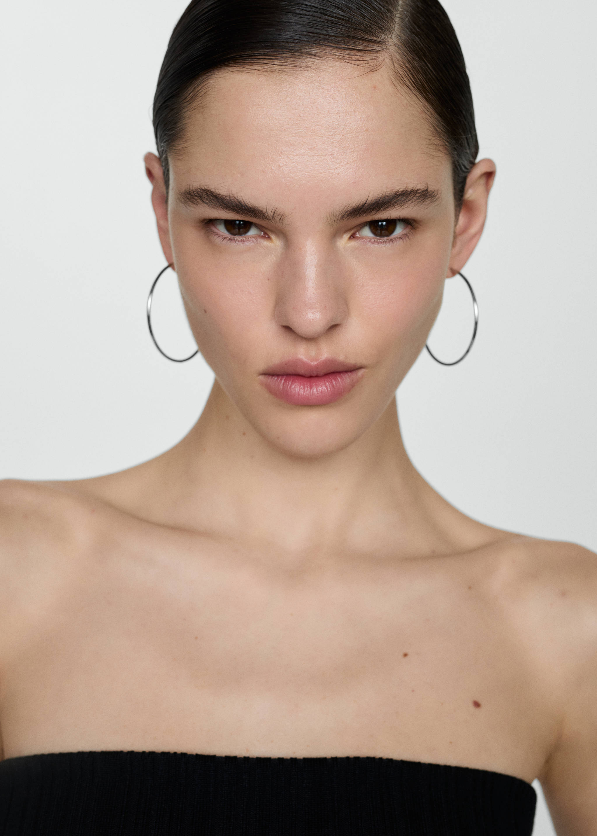 Strapless knitted top - Details of the article 1