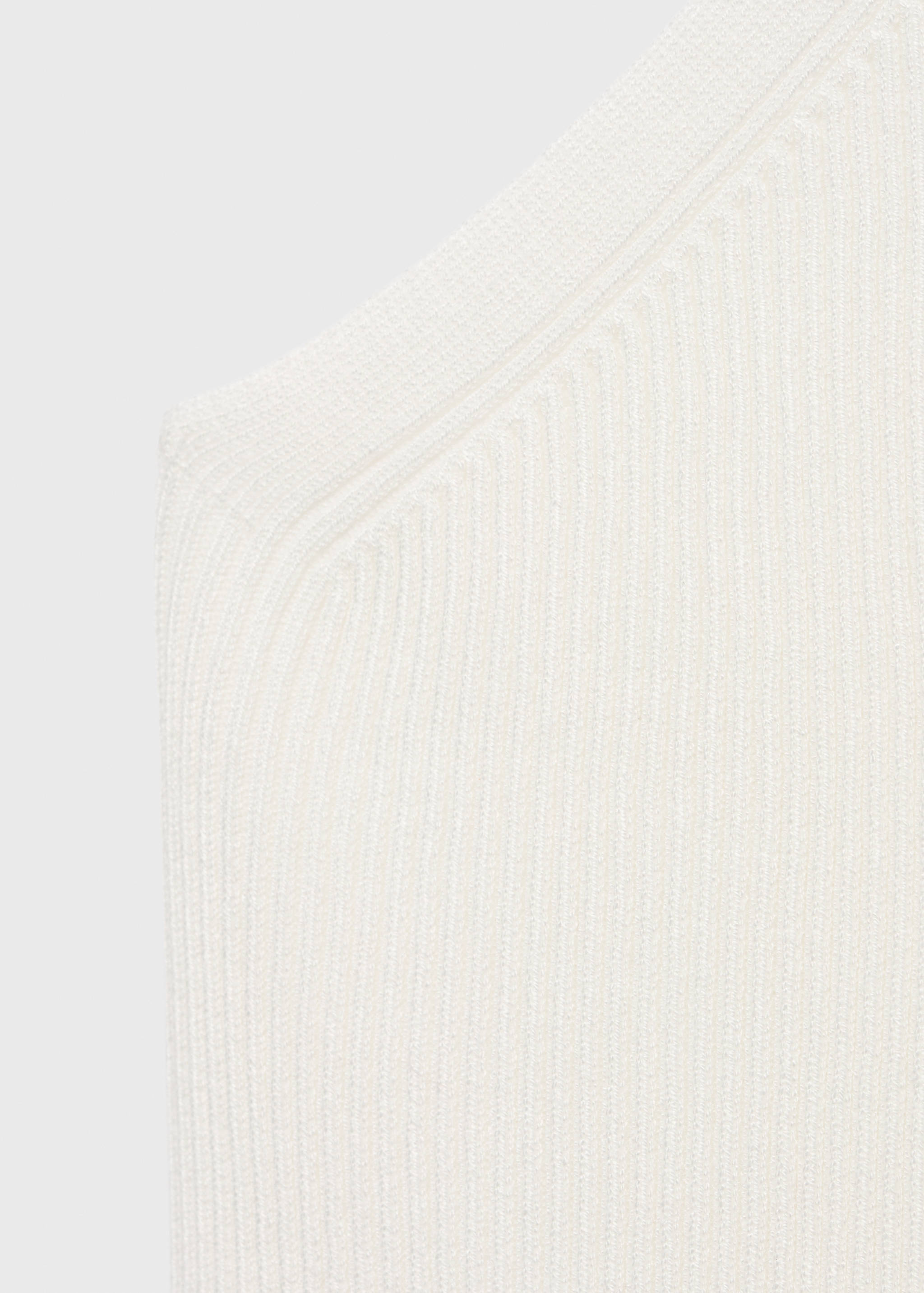 Knit asymmetric top - Details of the article 0