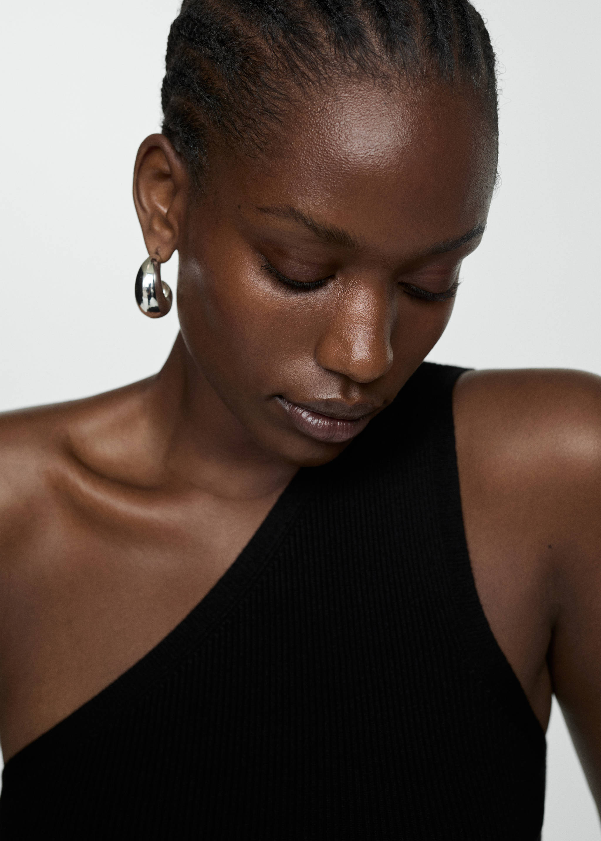 Knit asymmetric top - Details of the article 4