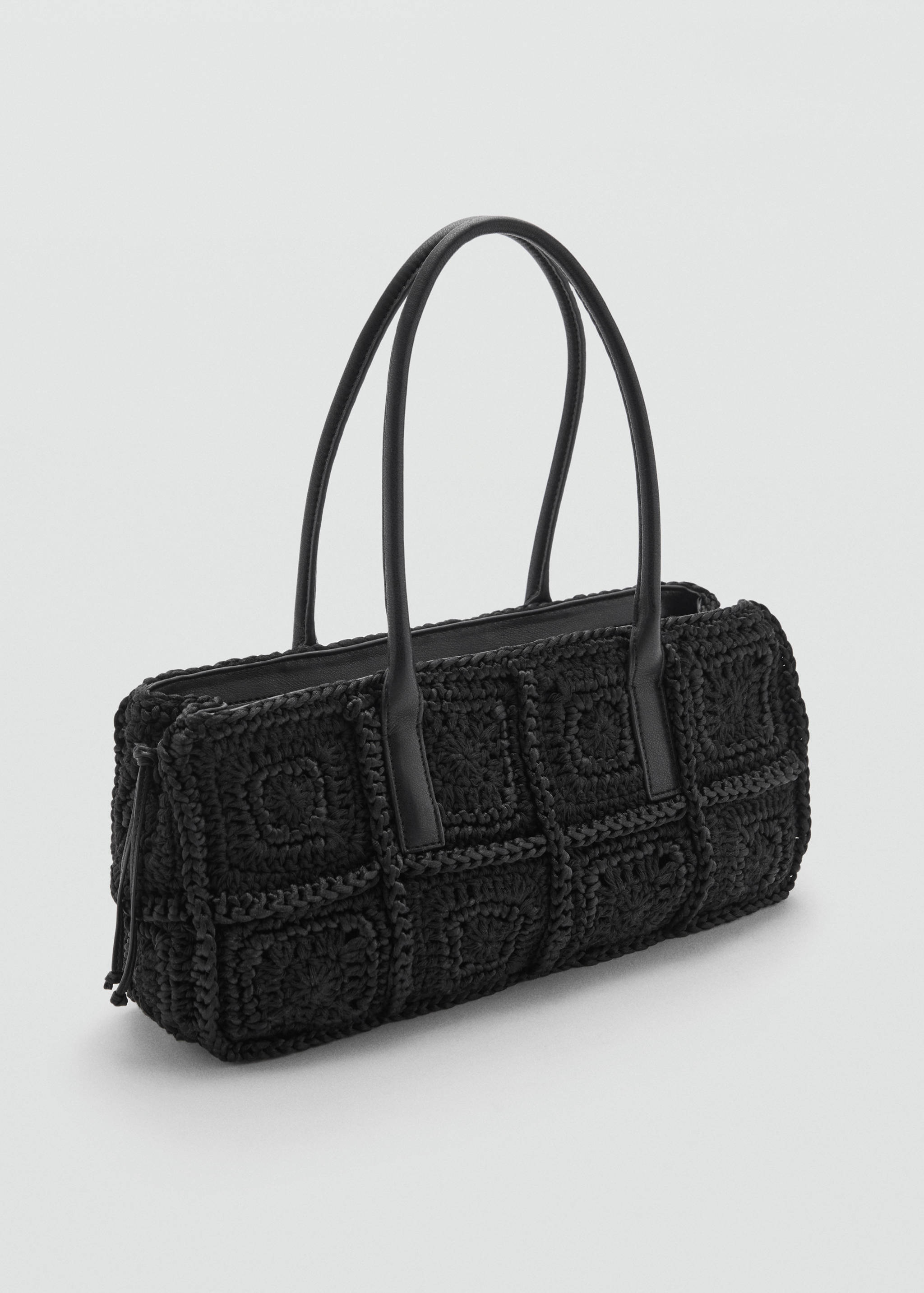 Häkel-Schultertasche - Mittlere Ansicht