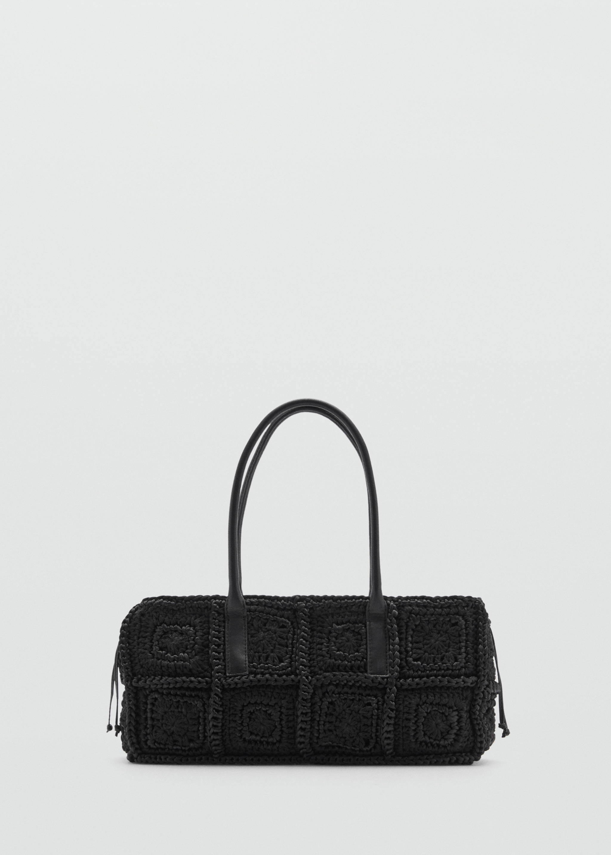 Crochet shoulder bag - Article without model