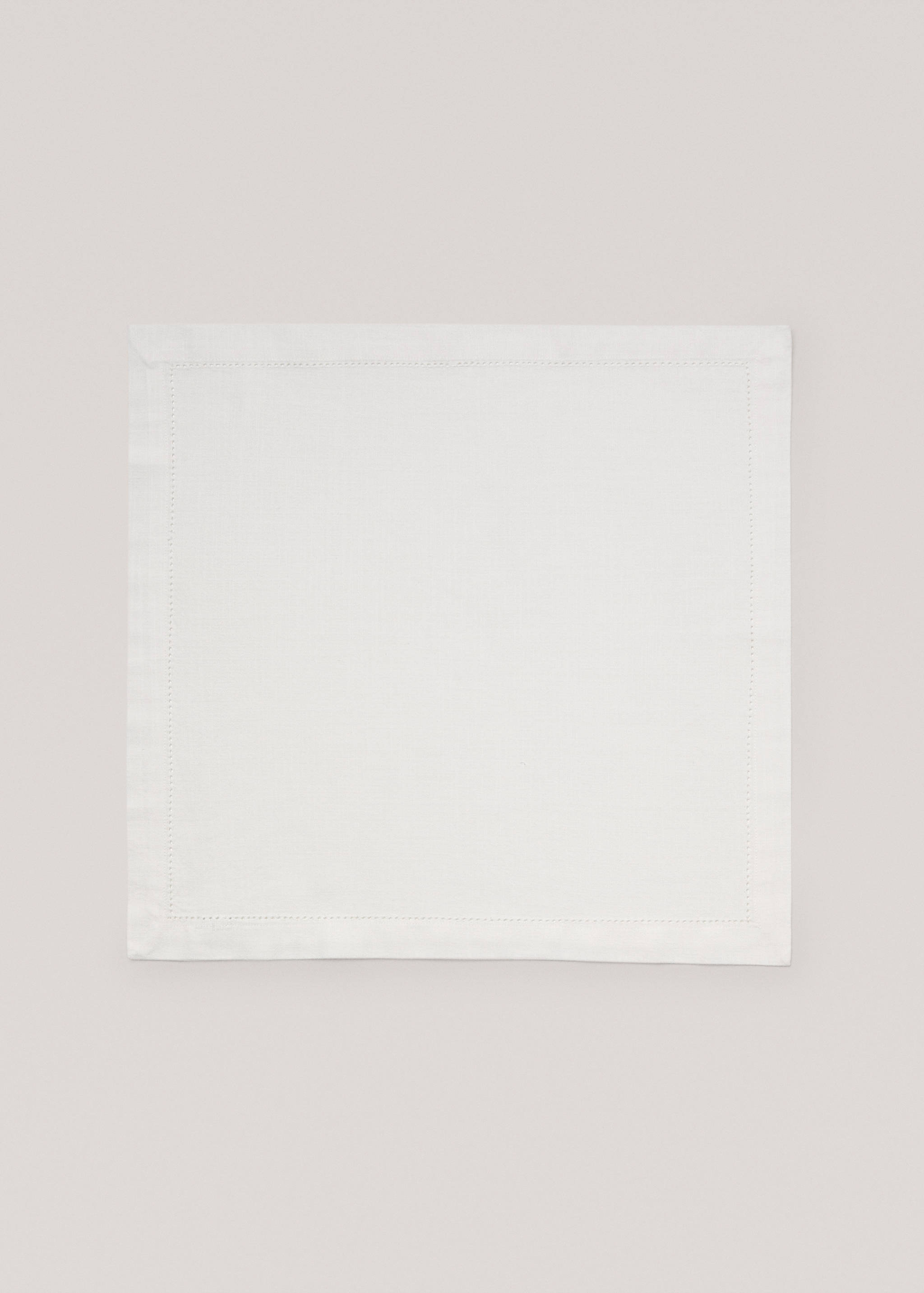 Napkins with hemstitch detail - Article without model
