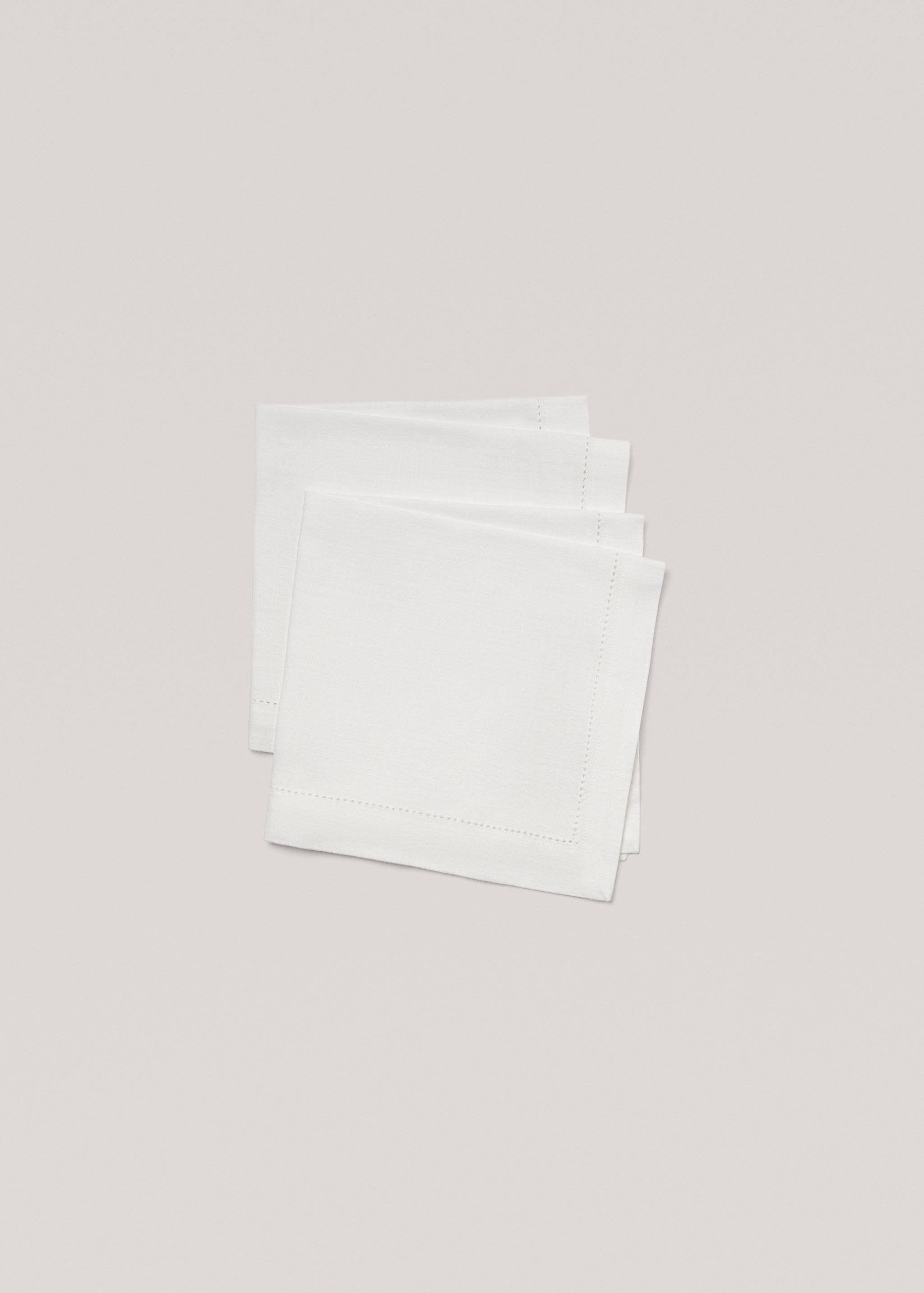 Napkins with hemstitch detail - Details of the article 1