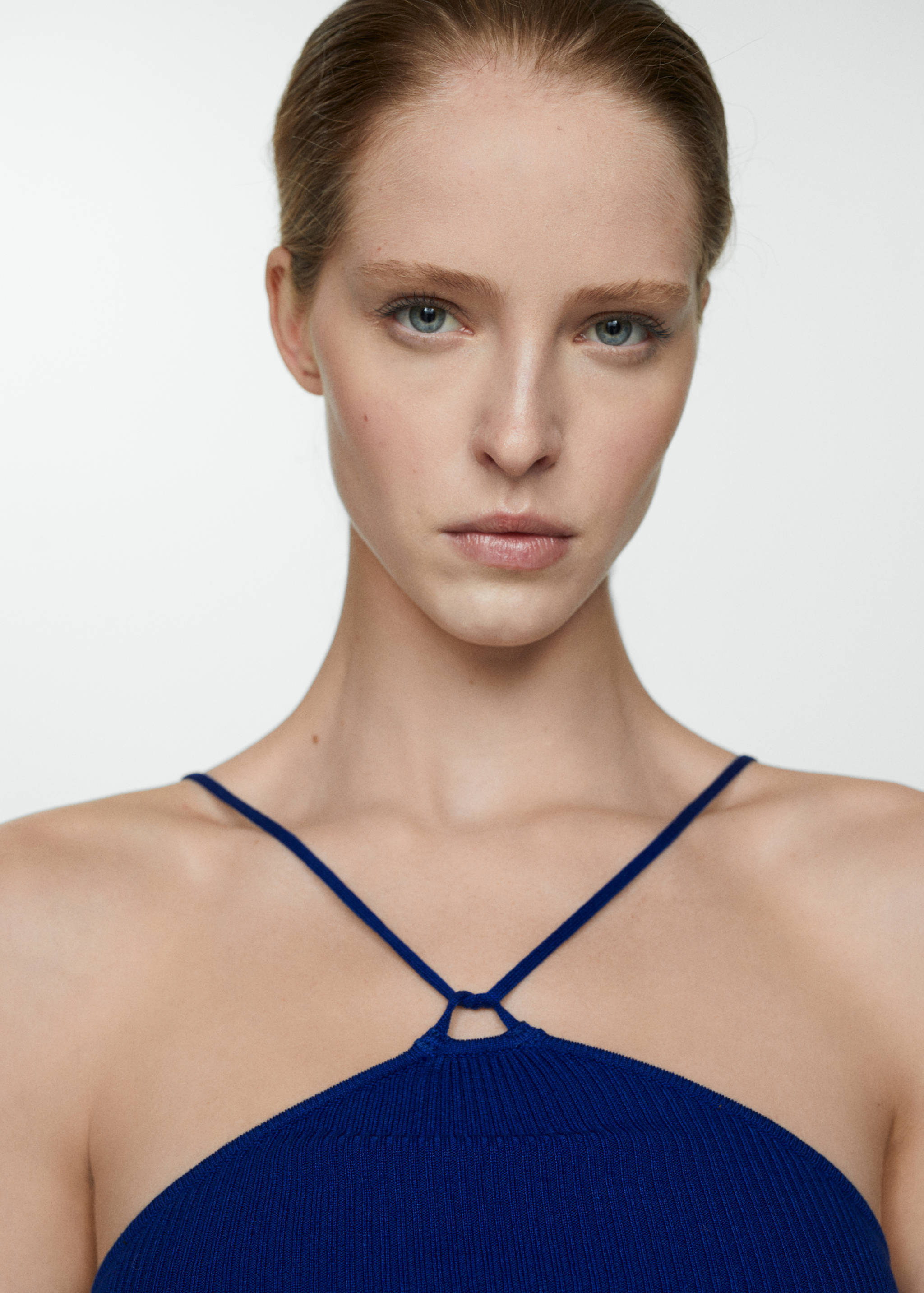 Трикотажный топ с люрексом - Деталь изделия 1