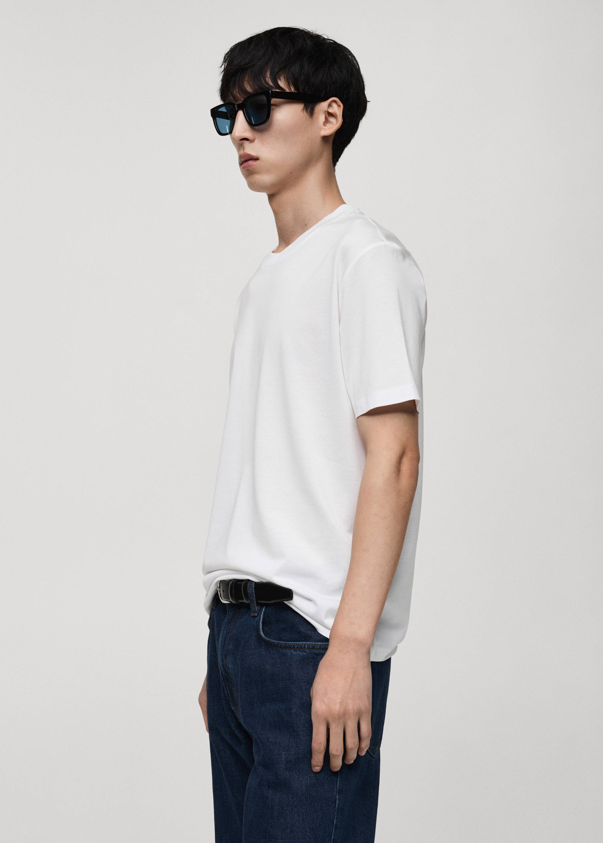 100% cotton T-shirt regular fit - Details of the article 2