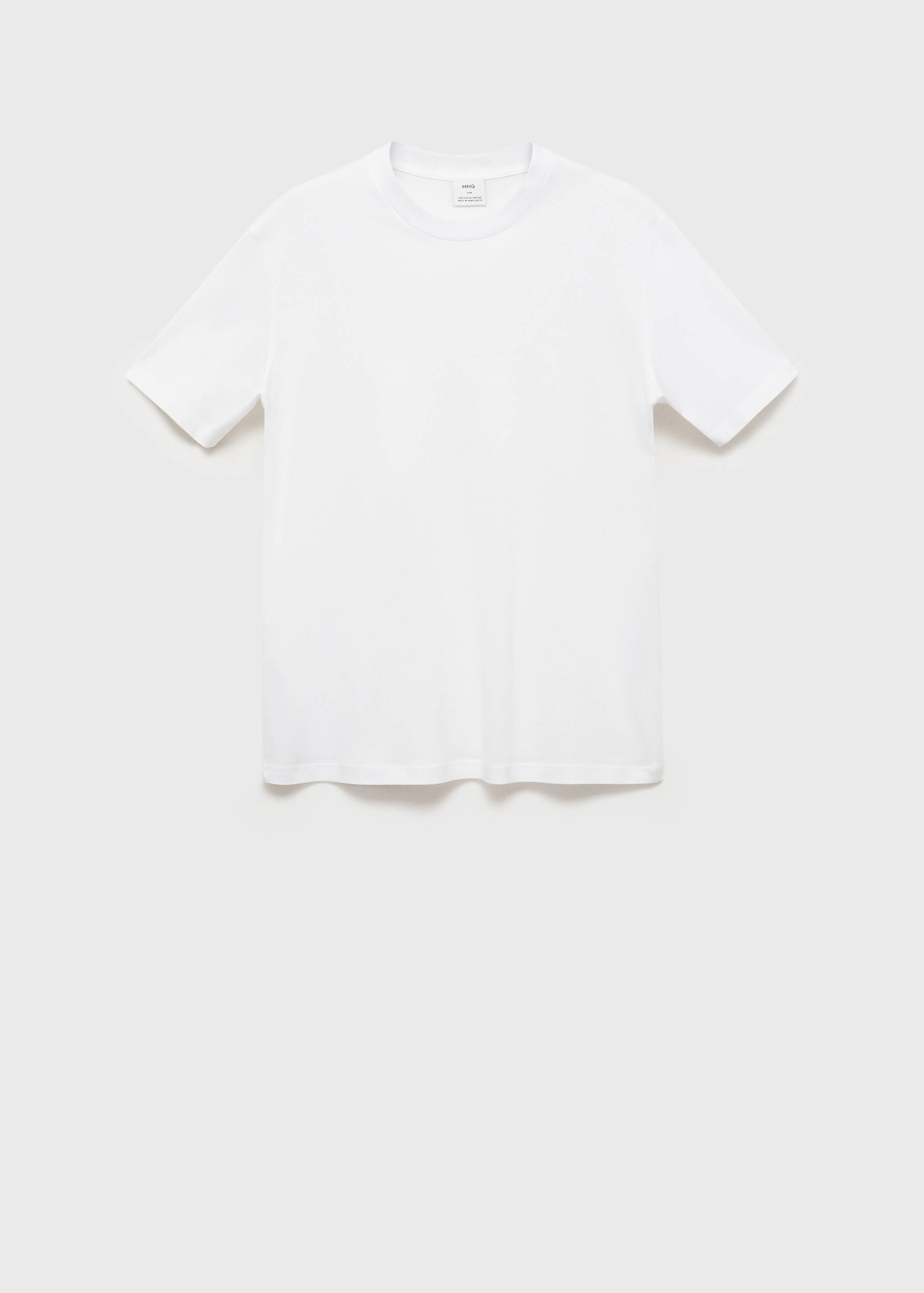 100% cotton T-shirt regular fit - Article without model