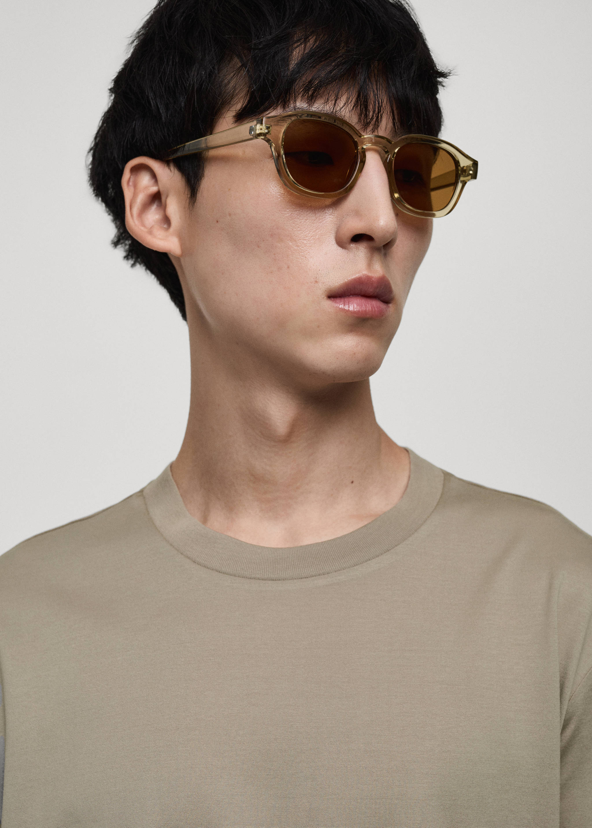 100% cotton T-shirt regular fit - Details of the article 1