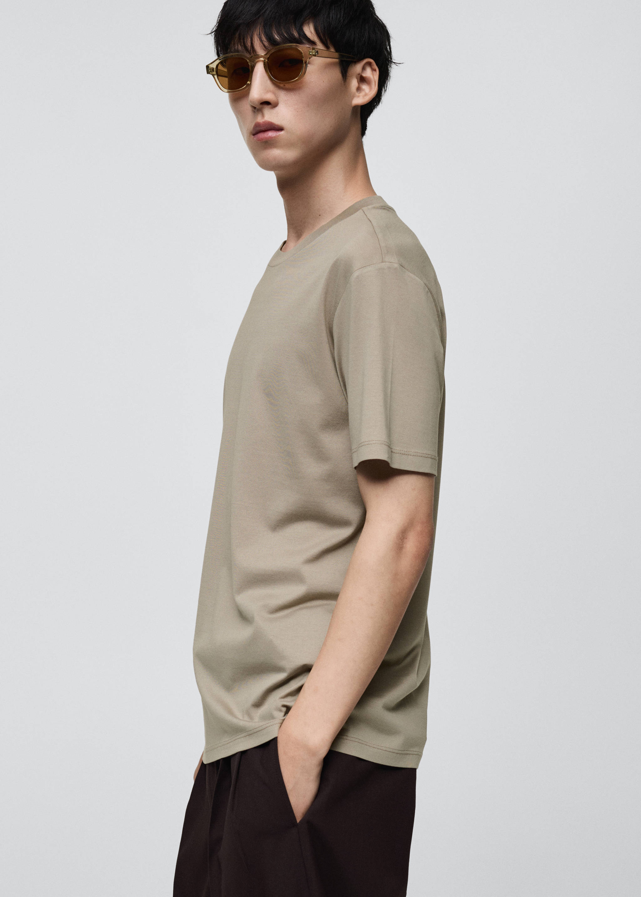 100% cotton T-shirt regular fit - Details of the article 2