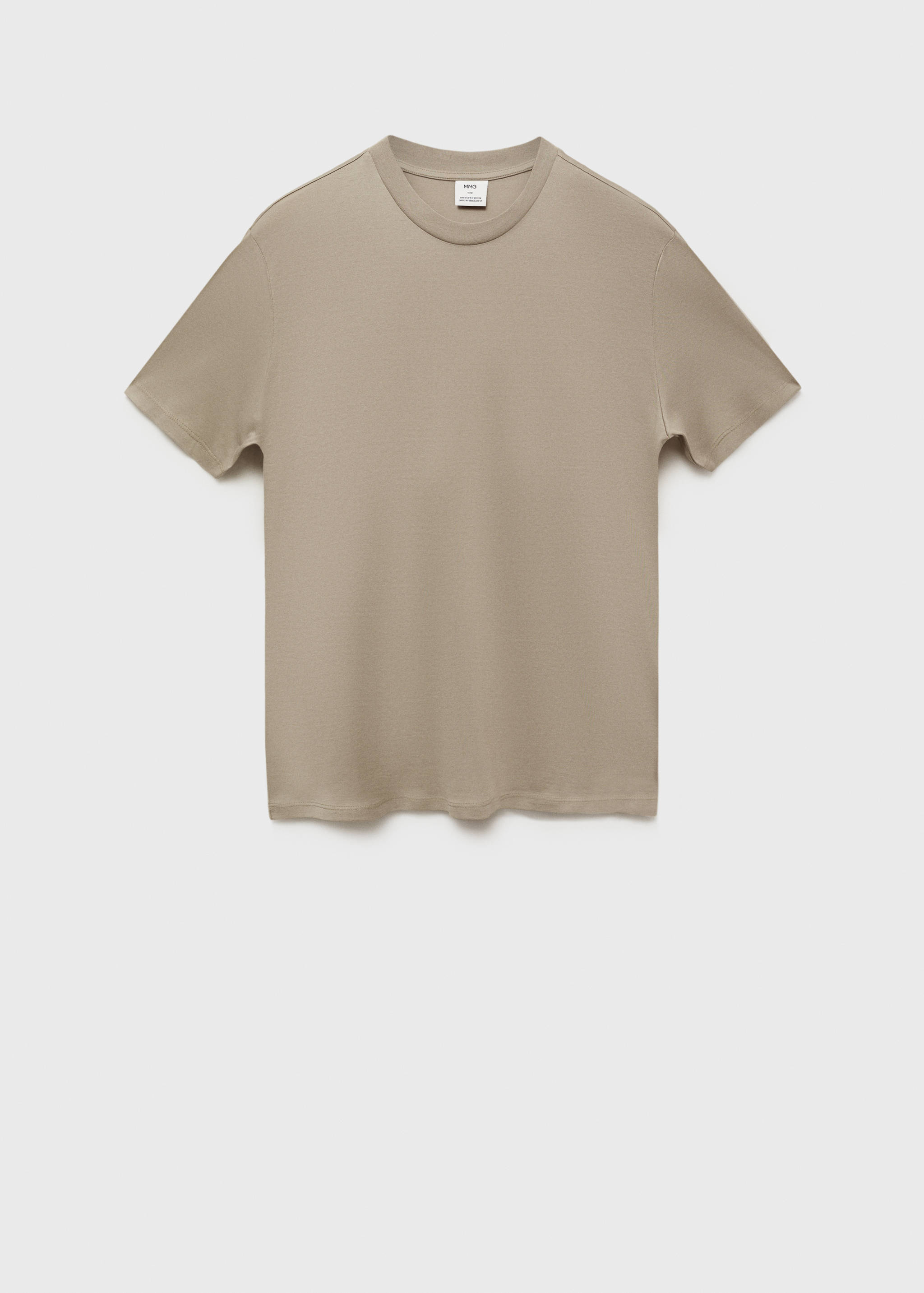 100% cotton T-shirt regular fit - Article without model