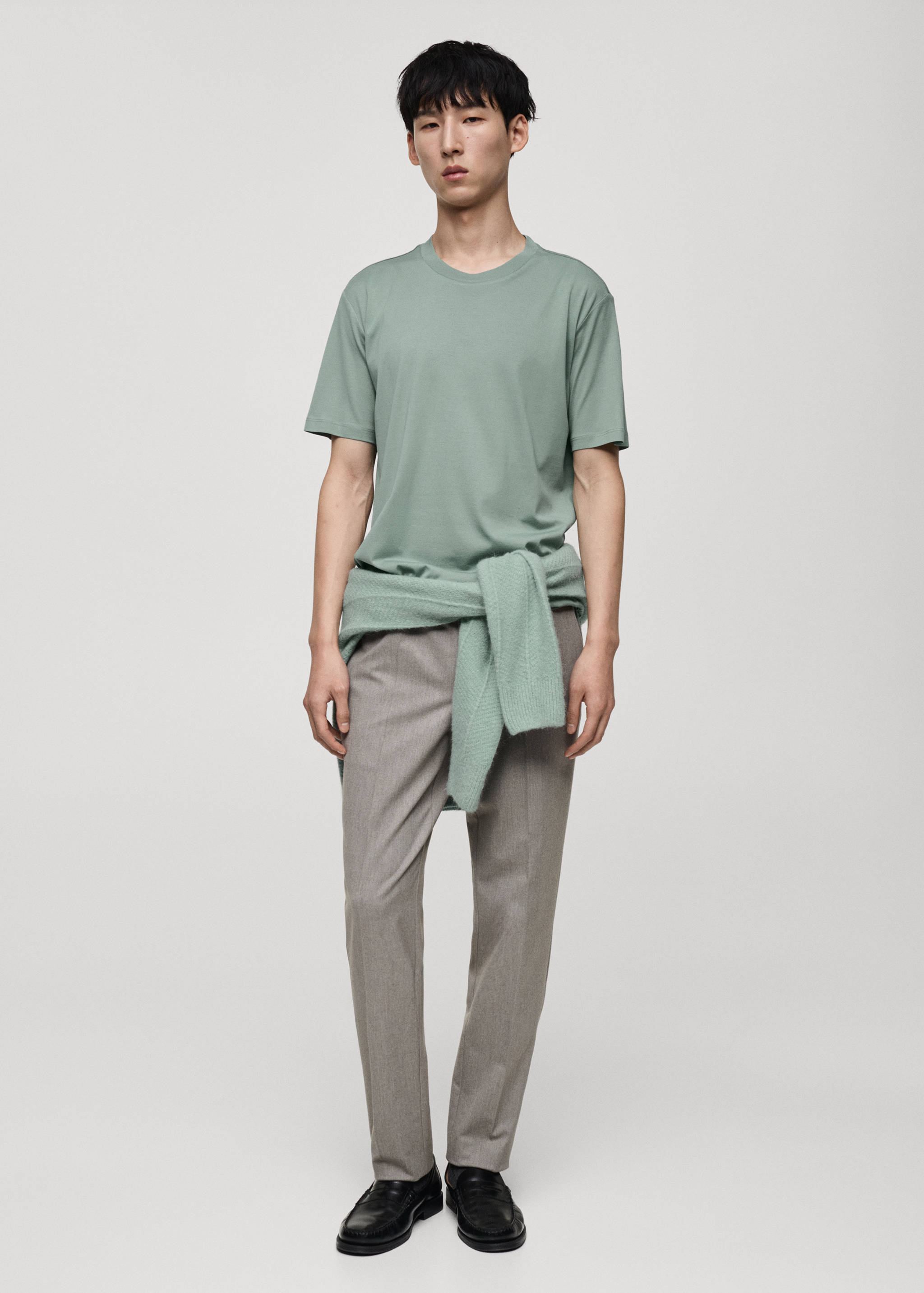 100% cotton T-shirt regular fit - General plane