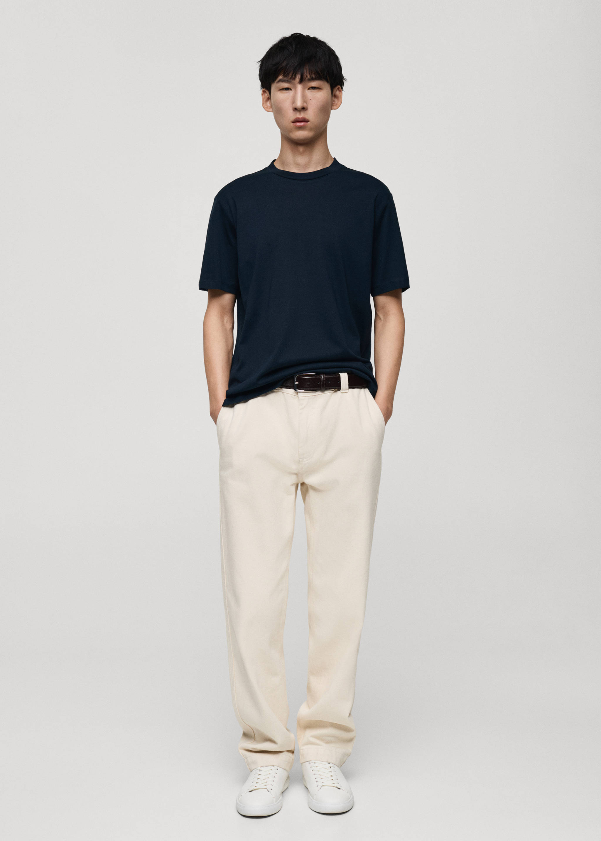 100% cotton T-shirt regular fit - General plane