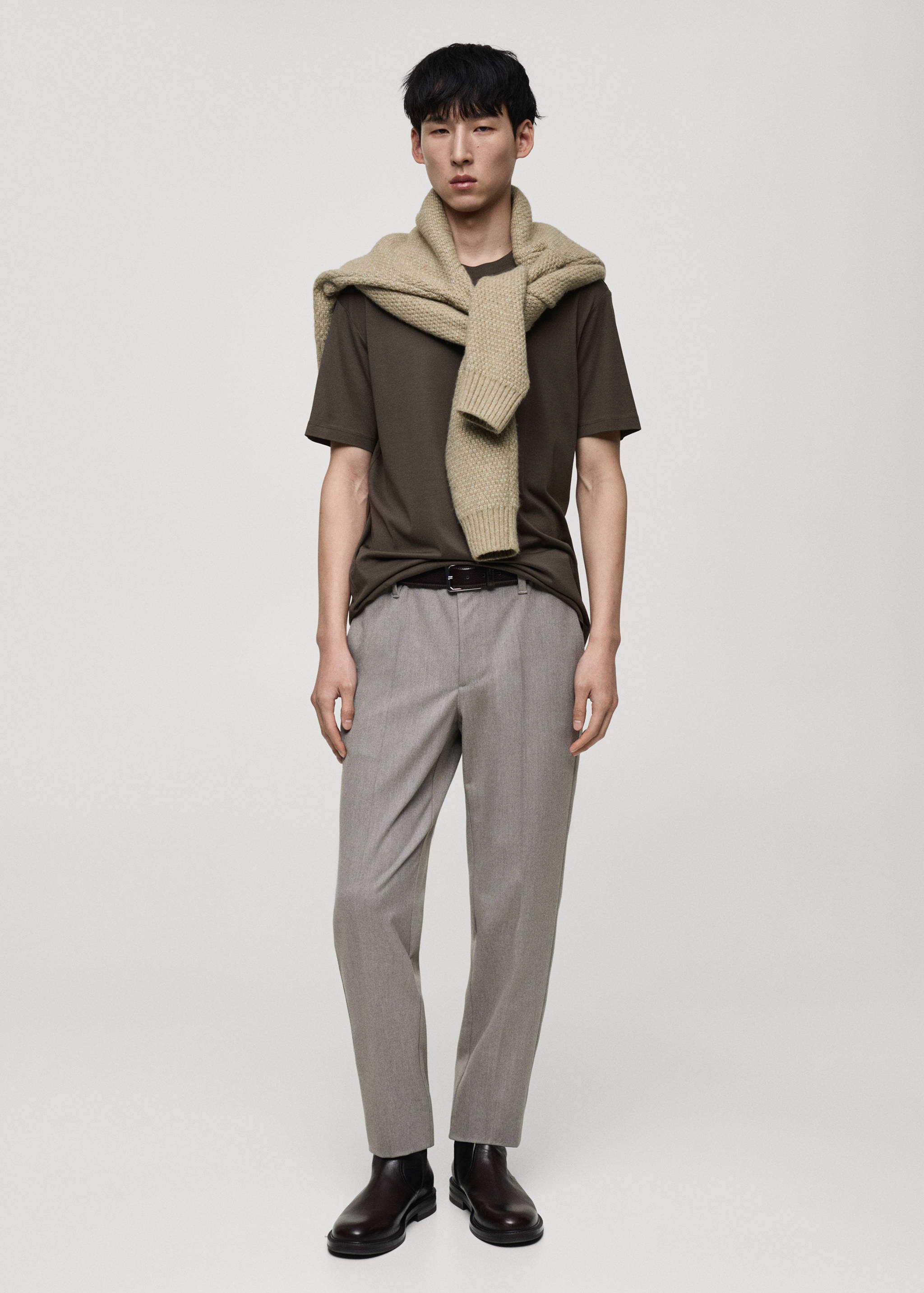 100% cotton T-shirt regular fit - General plane