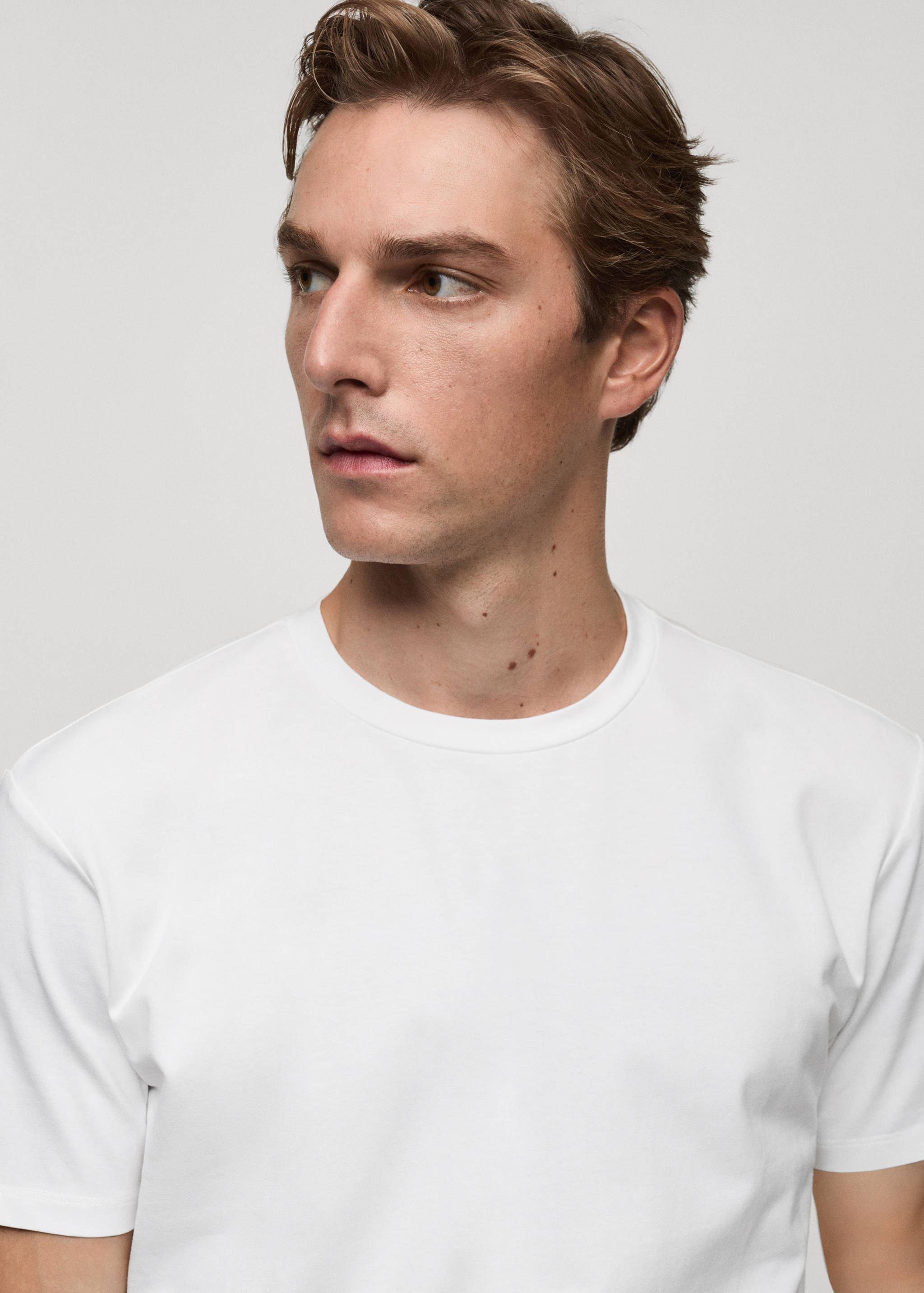 T-shirt coton stretch - Détail de l'article 1