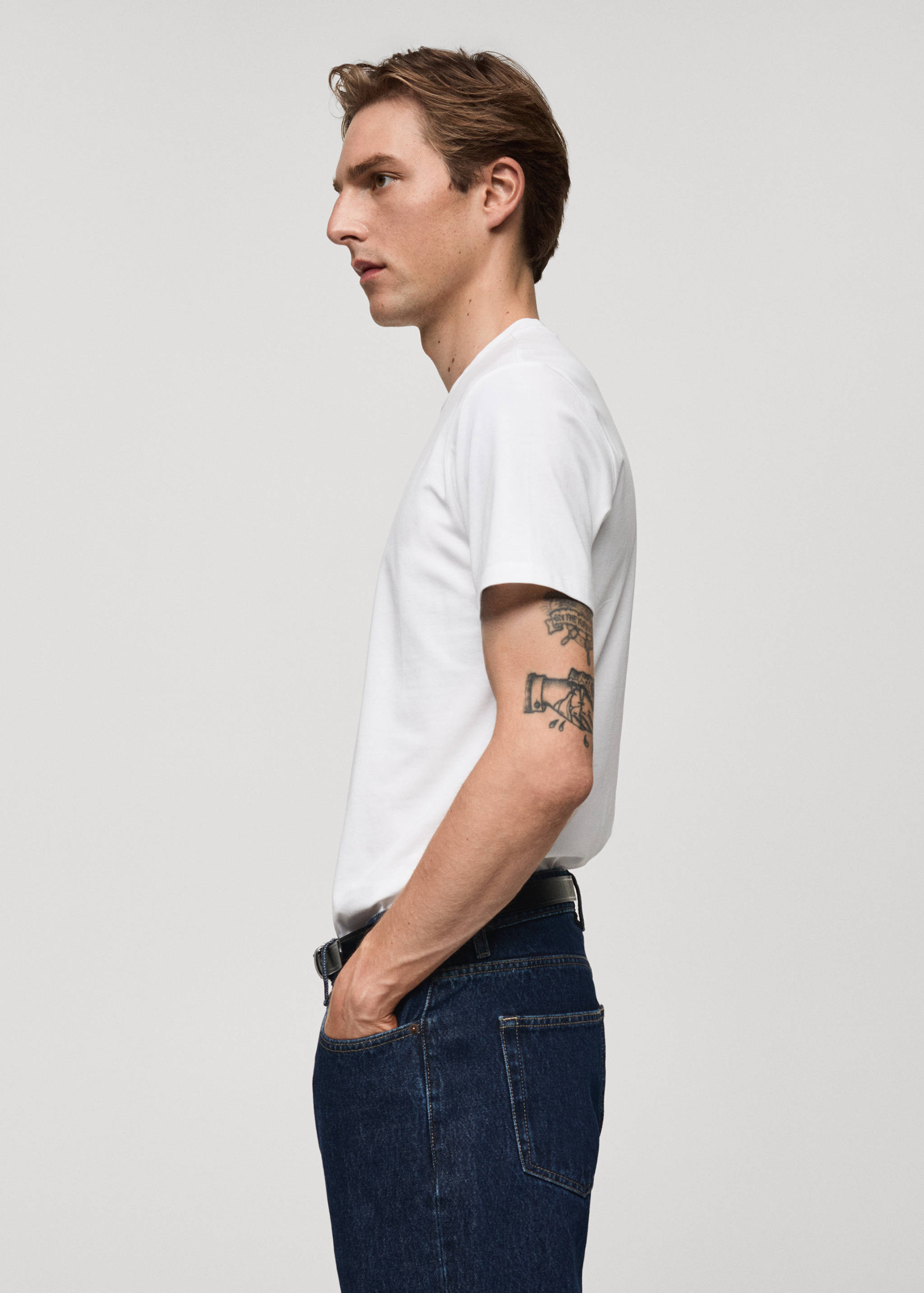 T-shirt coton stretch - Détail de l'article 2