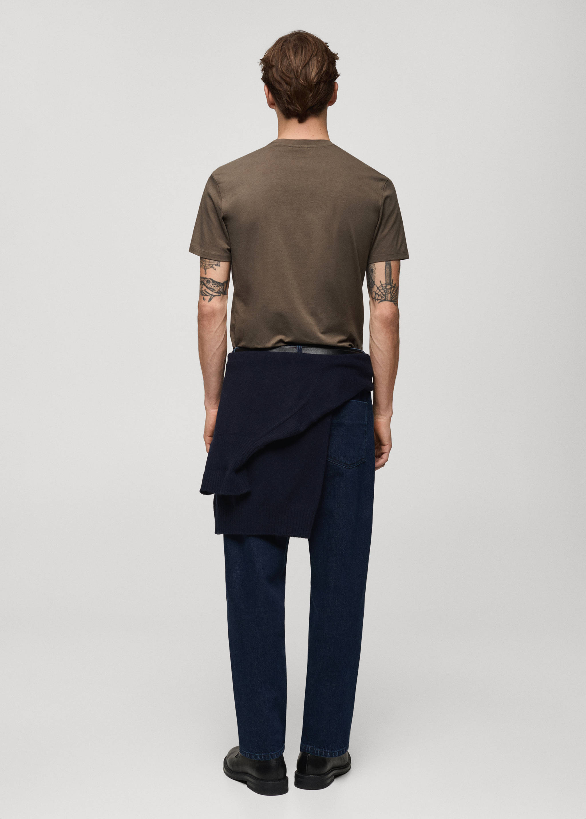 T-shirt coton stretch - Verso de l’article