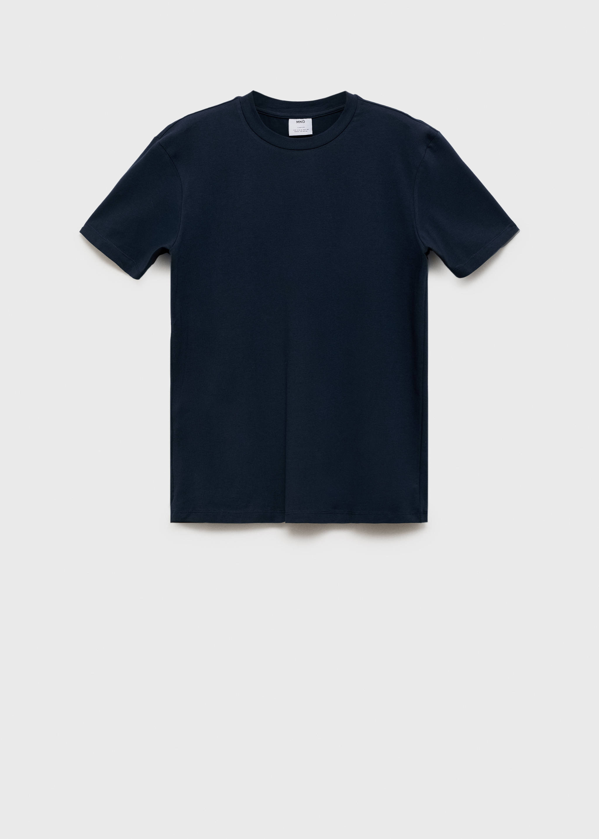 Stretch cotton T-shirt - Article without model