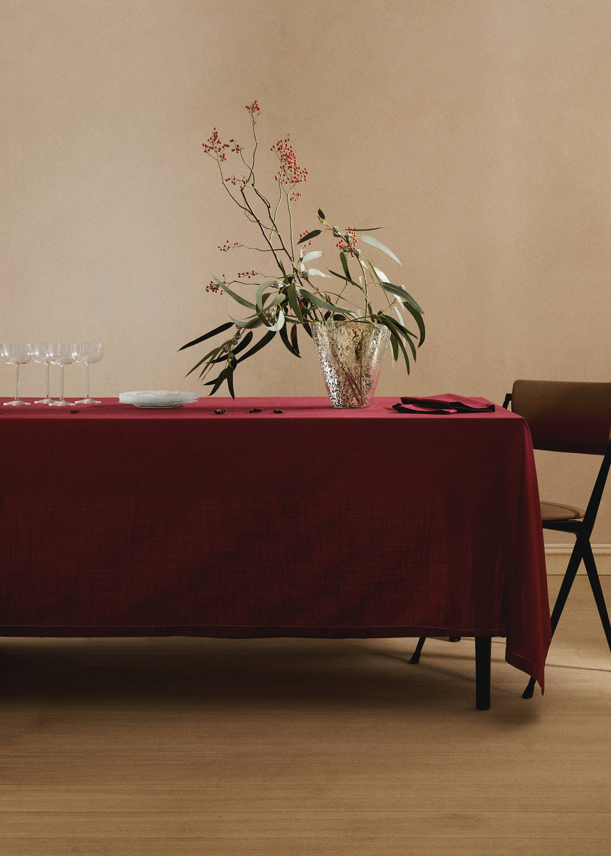 How to decorate the house for a simple Christmas.