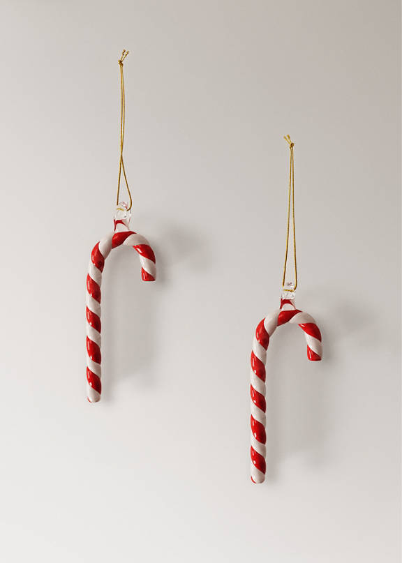 Christmas tree ornaments.