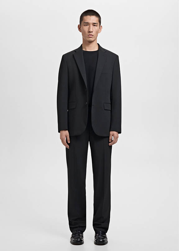 Men's outfits for a business dinner.