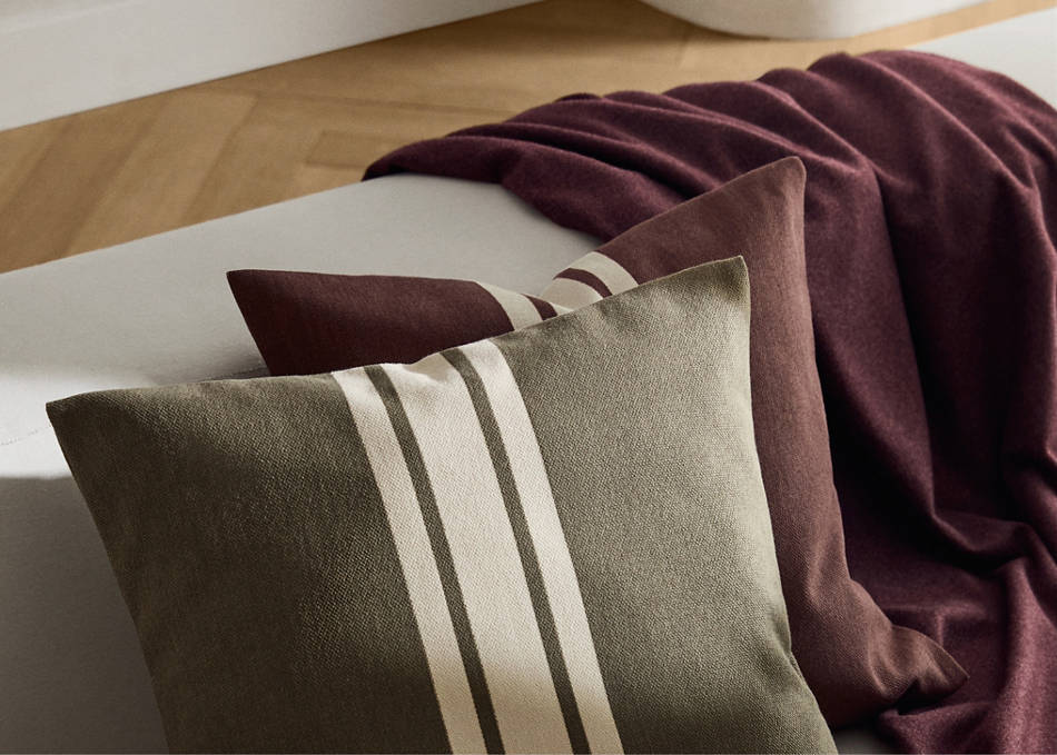 Pillows for grey couch.