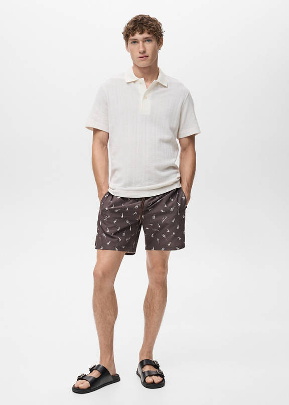 Men's beach outfits.