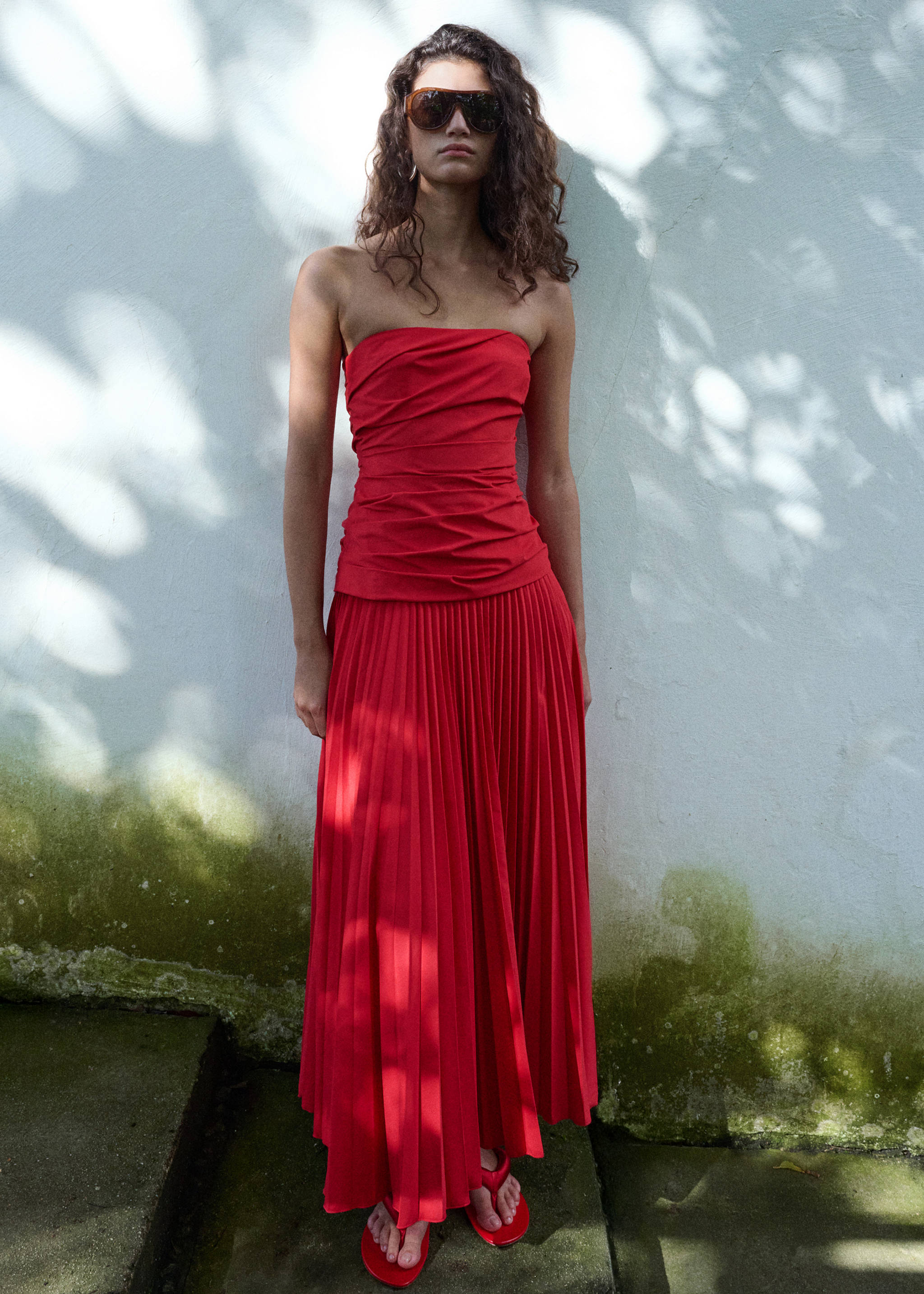 Combinar vestido rojo boda