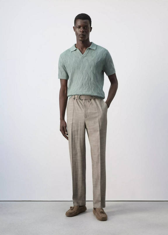 Look veraniego hombre.