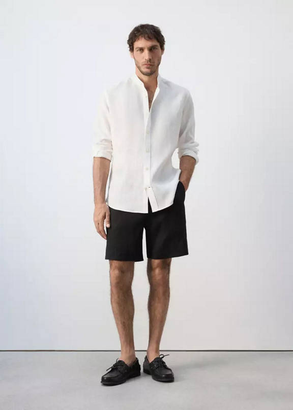 Look veraniego hombre.