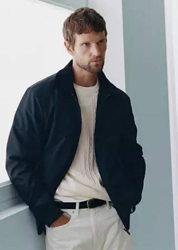 Men's Fall/Winter Fashion Trench Coat