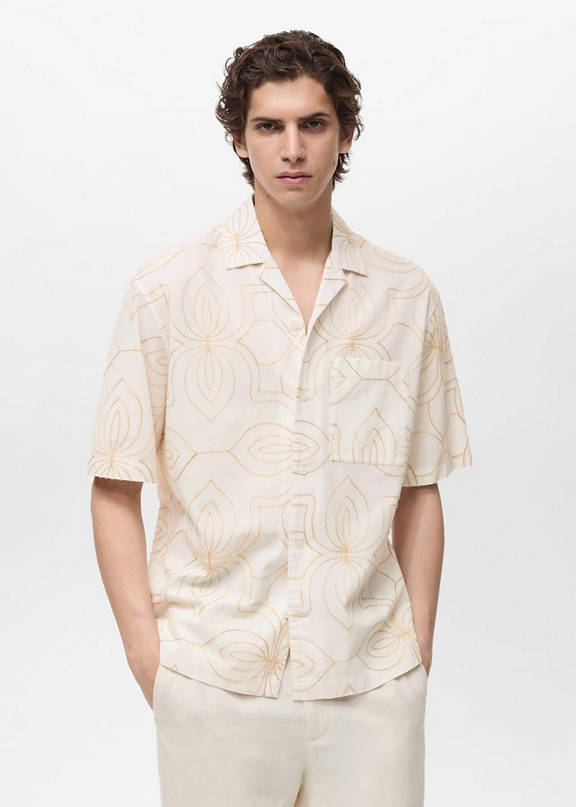 Men's festival outfit.