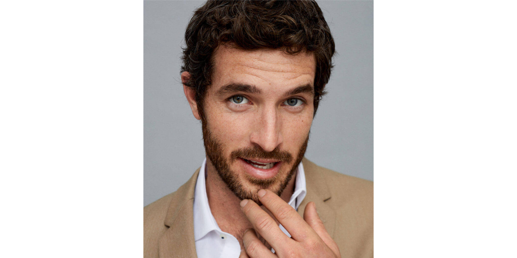 Man smiling